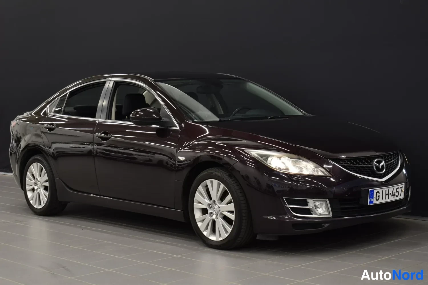 Punainen Mazda 6 2009, ulkokuva 4 – Raisio