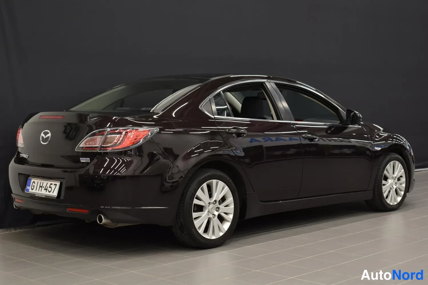 Punainen Mazda 6 2009, ulkokuva 6 – Raisio