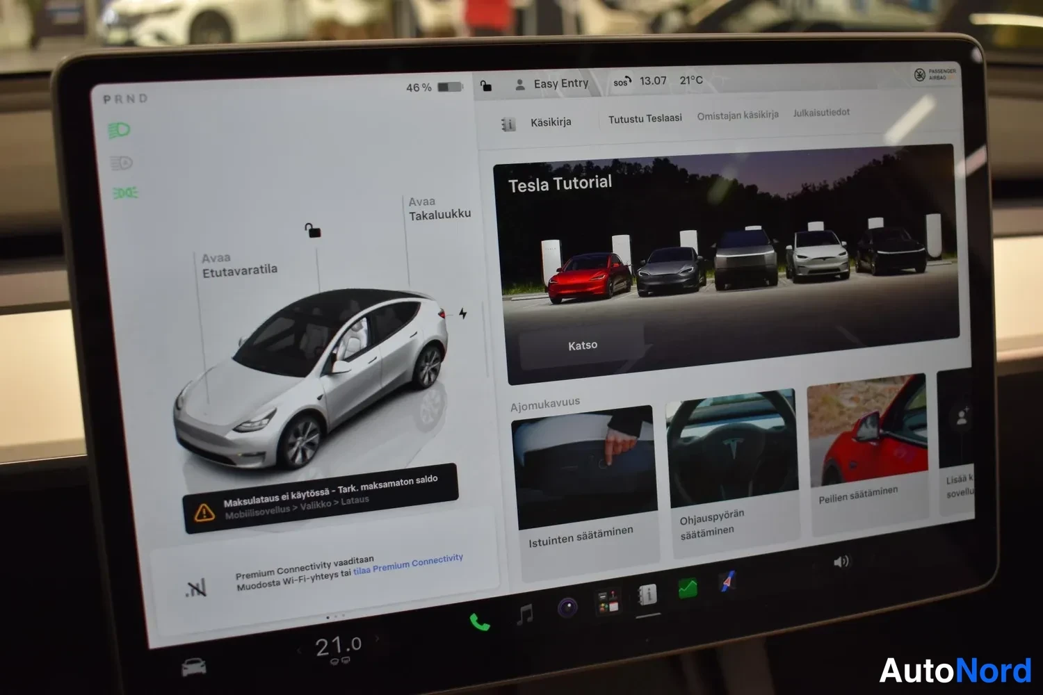 Valkoinen Tesla Model Y 2023, ulkokuva 11 – Raisio