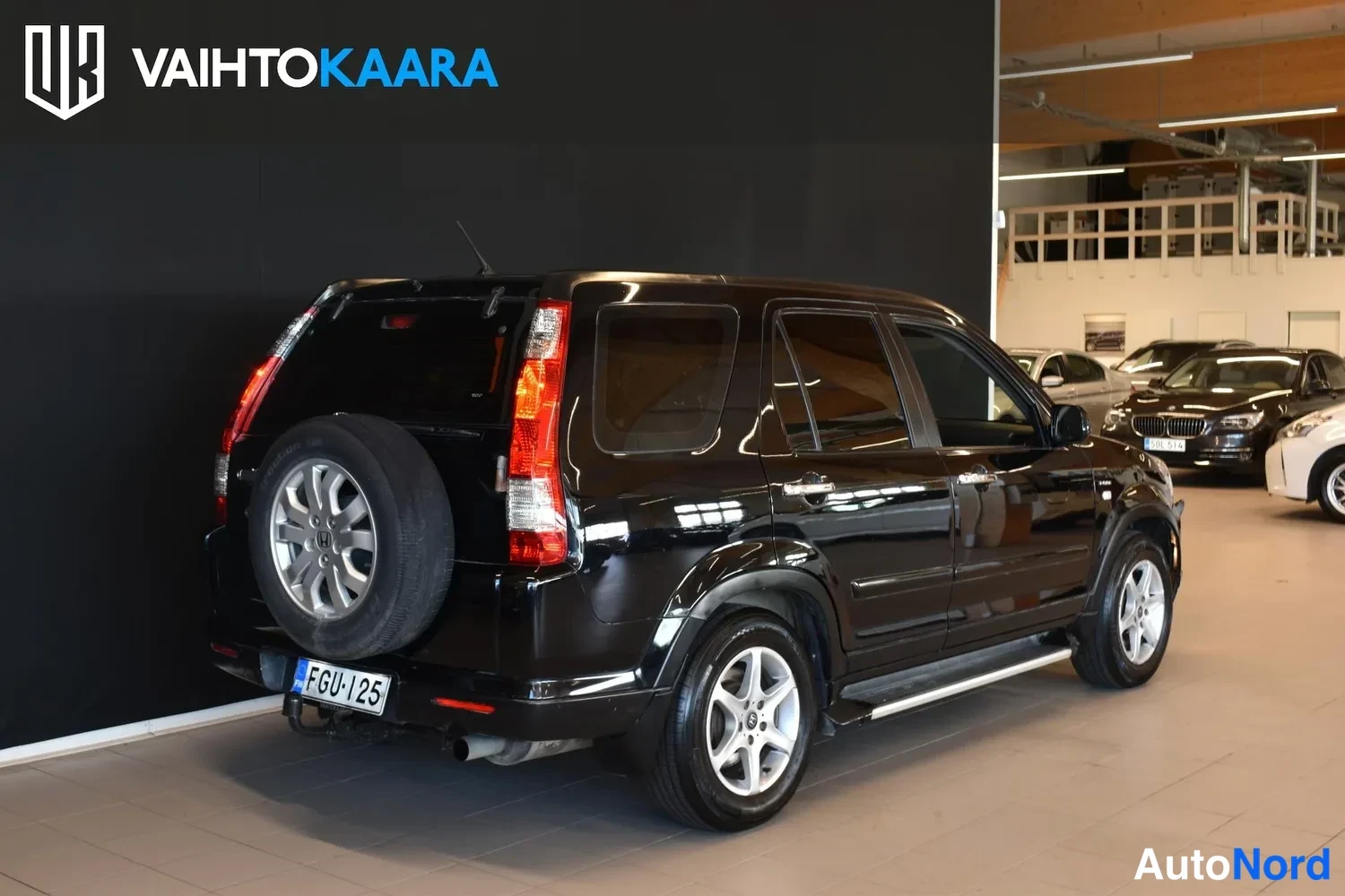 Musta Honda CR-V 2005, ulkokuva 5 – Raisio
