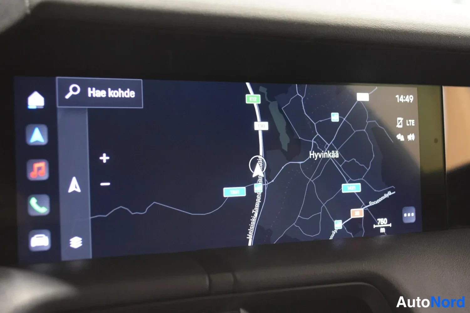 Musta Porsche Taycan 4 2022, ulkokuva 21 – Raisio