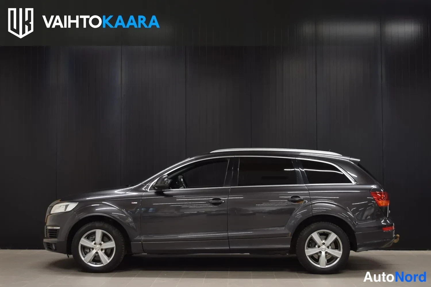 Harmaa Audi Q7 2008, ulkokuva 2 – Raisio