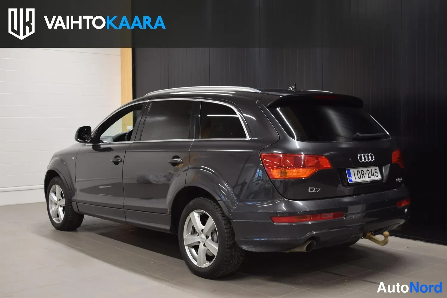 Harmaa Audi Q7 2008, ulkokuva 3 – Raisio