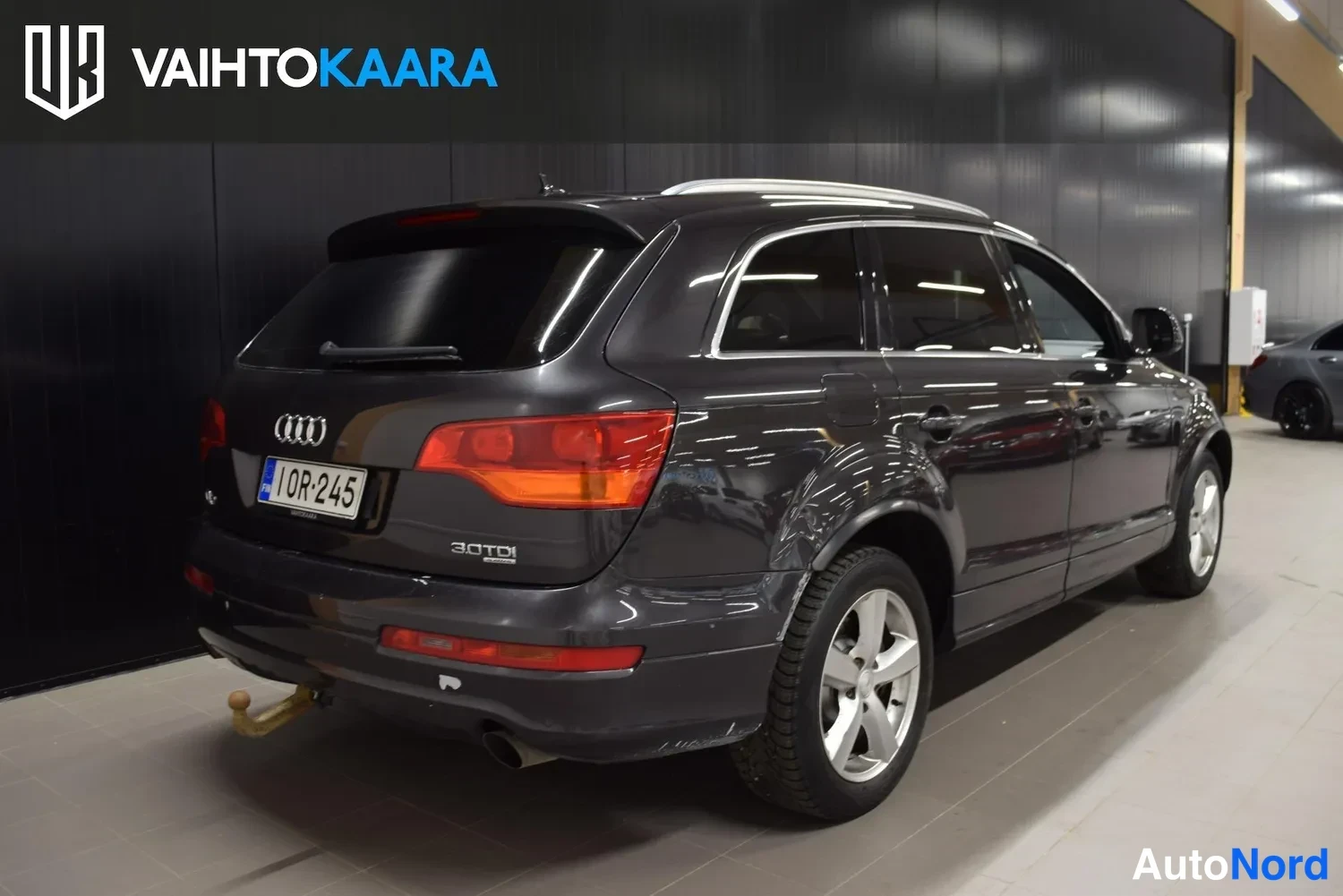 Harmaa Audi Q7 2008, ulkokuva 4 – Raisio