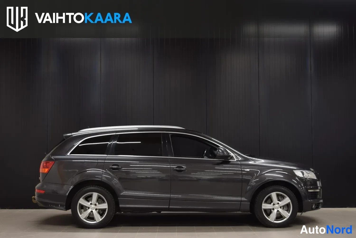 Harmaa Audi Q7 2008, ulkokuva 5 – Raisio