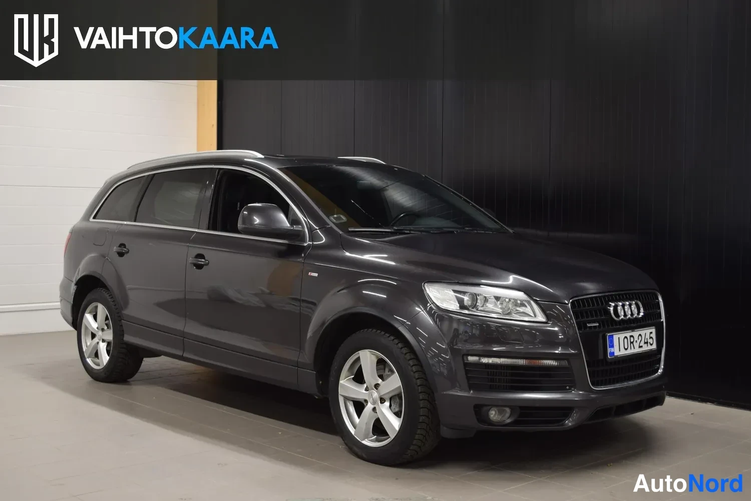 Harmaa Audi Q7 2008, ulkokuva 6 – Raisio