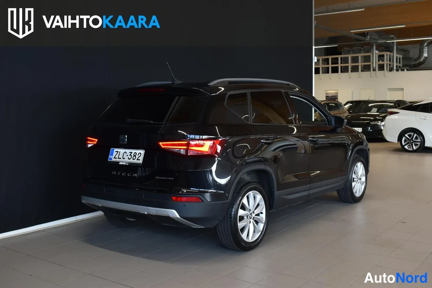 Musta Seat Ateca 2017, ulkokuva 5 – Raisio