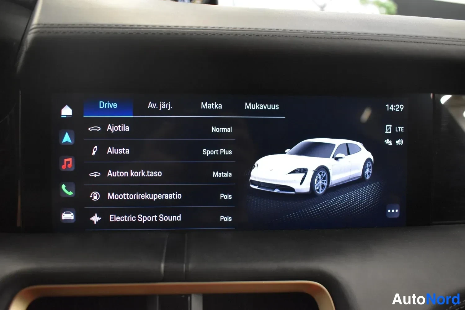 Sininen Porsche Taycan 4 2023, ulkokuva 23 – Raisio