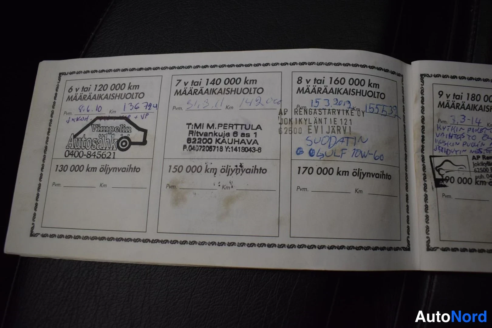Punainen Alfa Romeo 156 2004, asiakirja, kuva 40