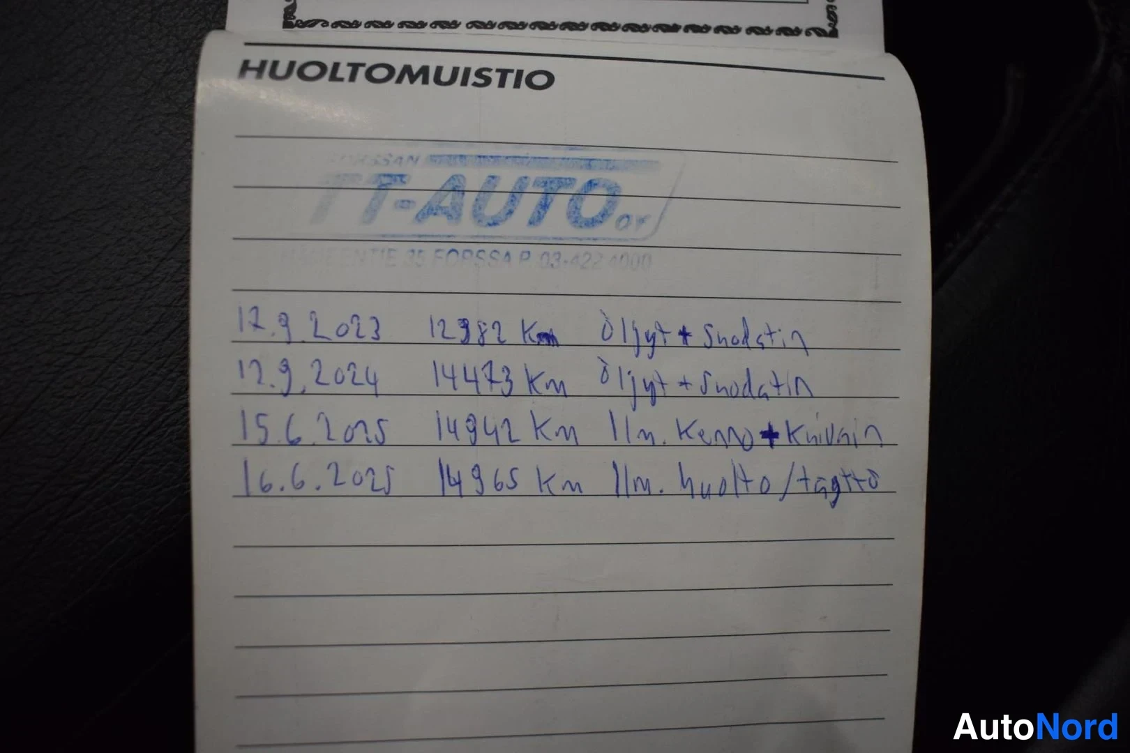 Punainen Alfa Romeo 156 2004, asiakirja, kuva 43