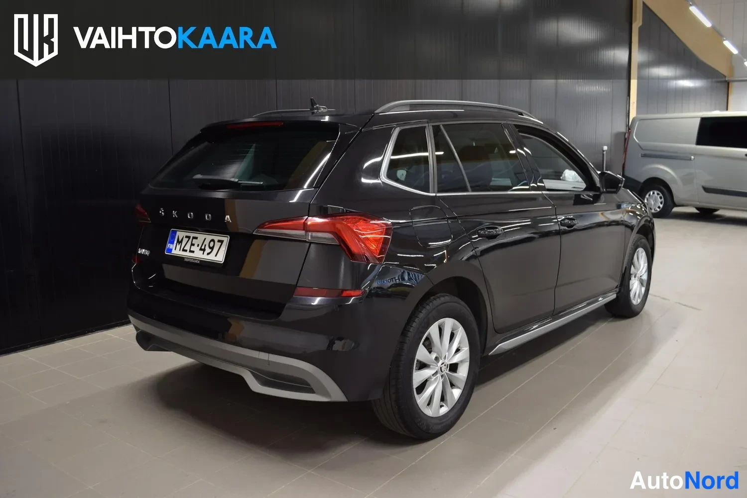 Musta Skoda Kamiq 2021, ulkokuva 4 – Raisio