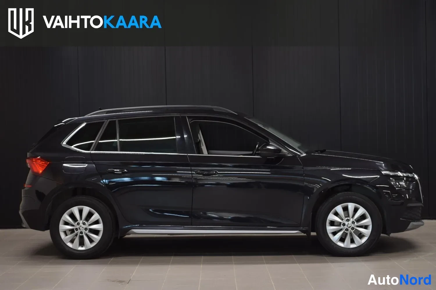 Musta Skoda Kamiq 2021, ulkokuva 5 – Raisio