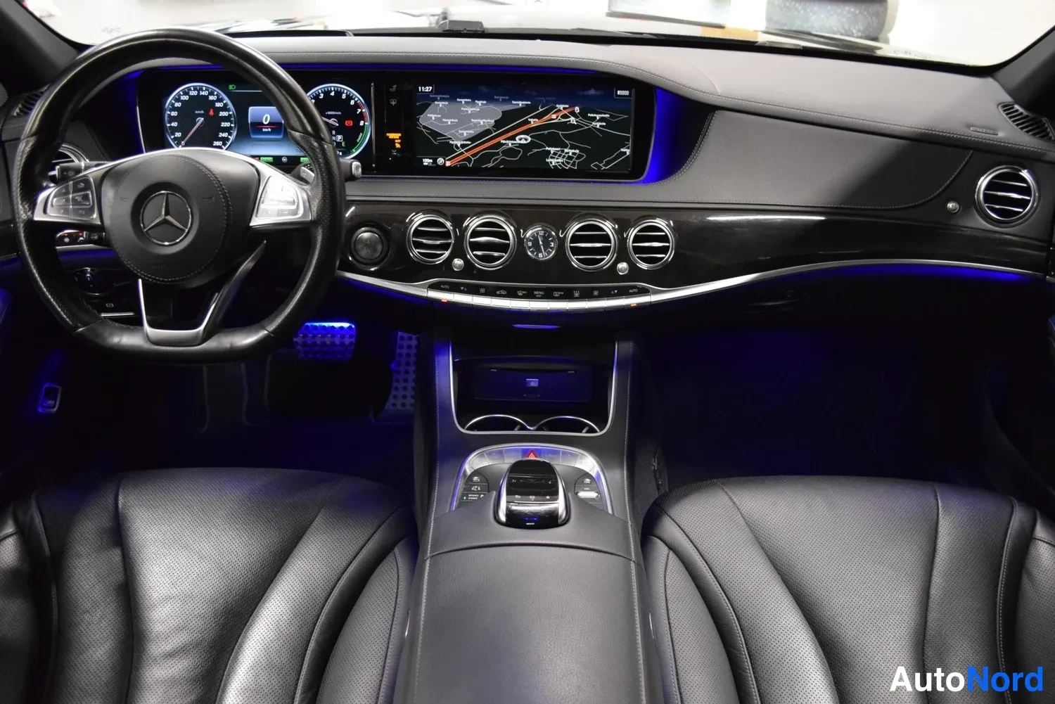 Musta Mercedes-Benz S 500 e 2015, ulkokuva 14 – Raisio
