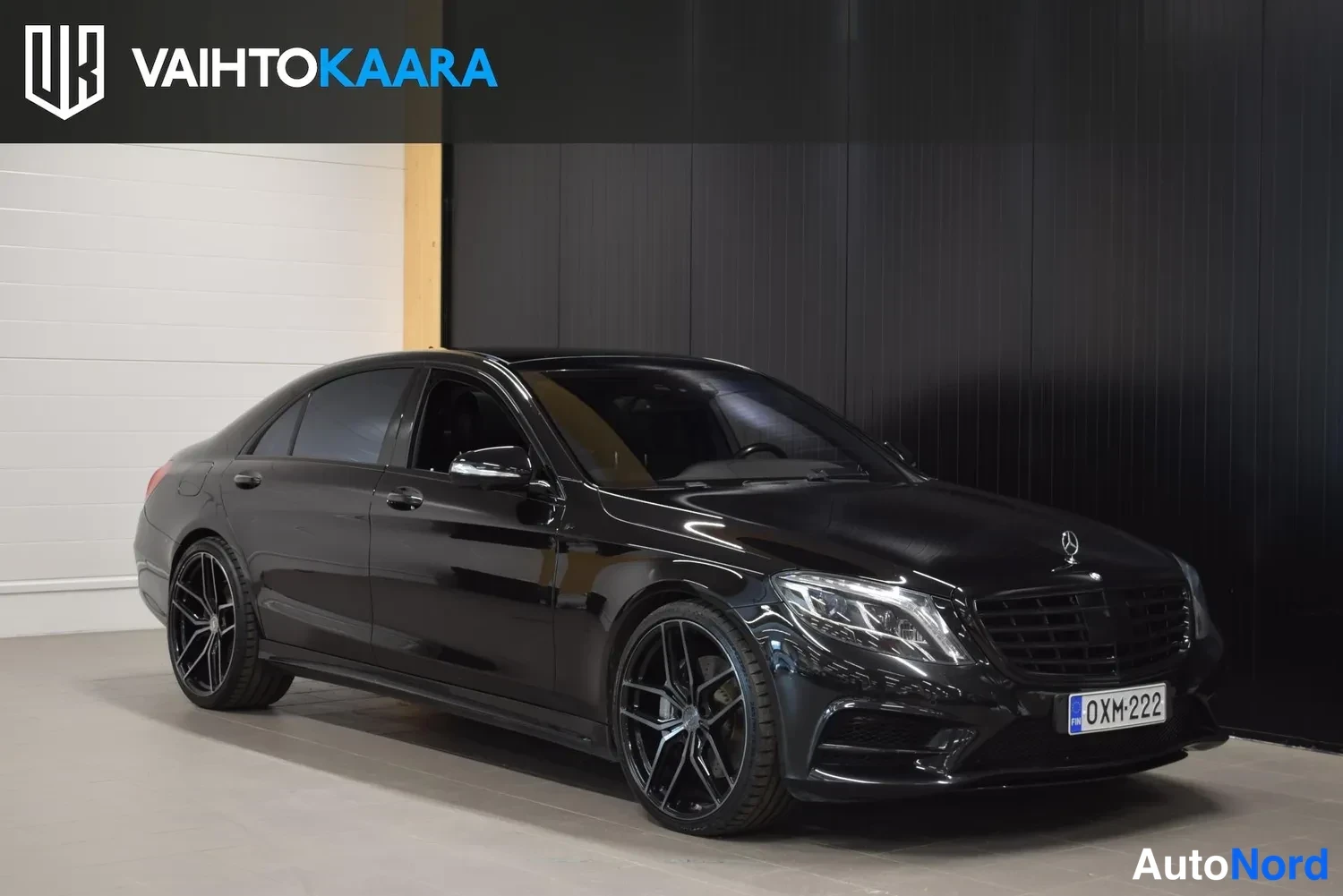 Musta Mercedes-Benz S 500 e 2015, ulkokuva 6 – Raisio