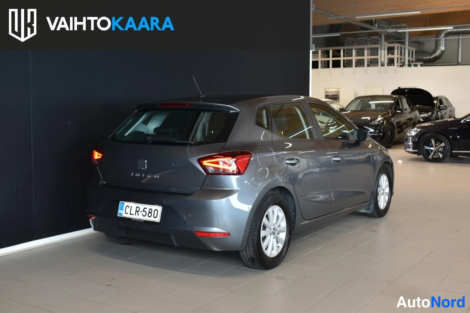 Harmaa Seat Ibiza 2018, takaviisto, kuva 5