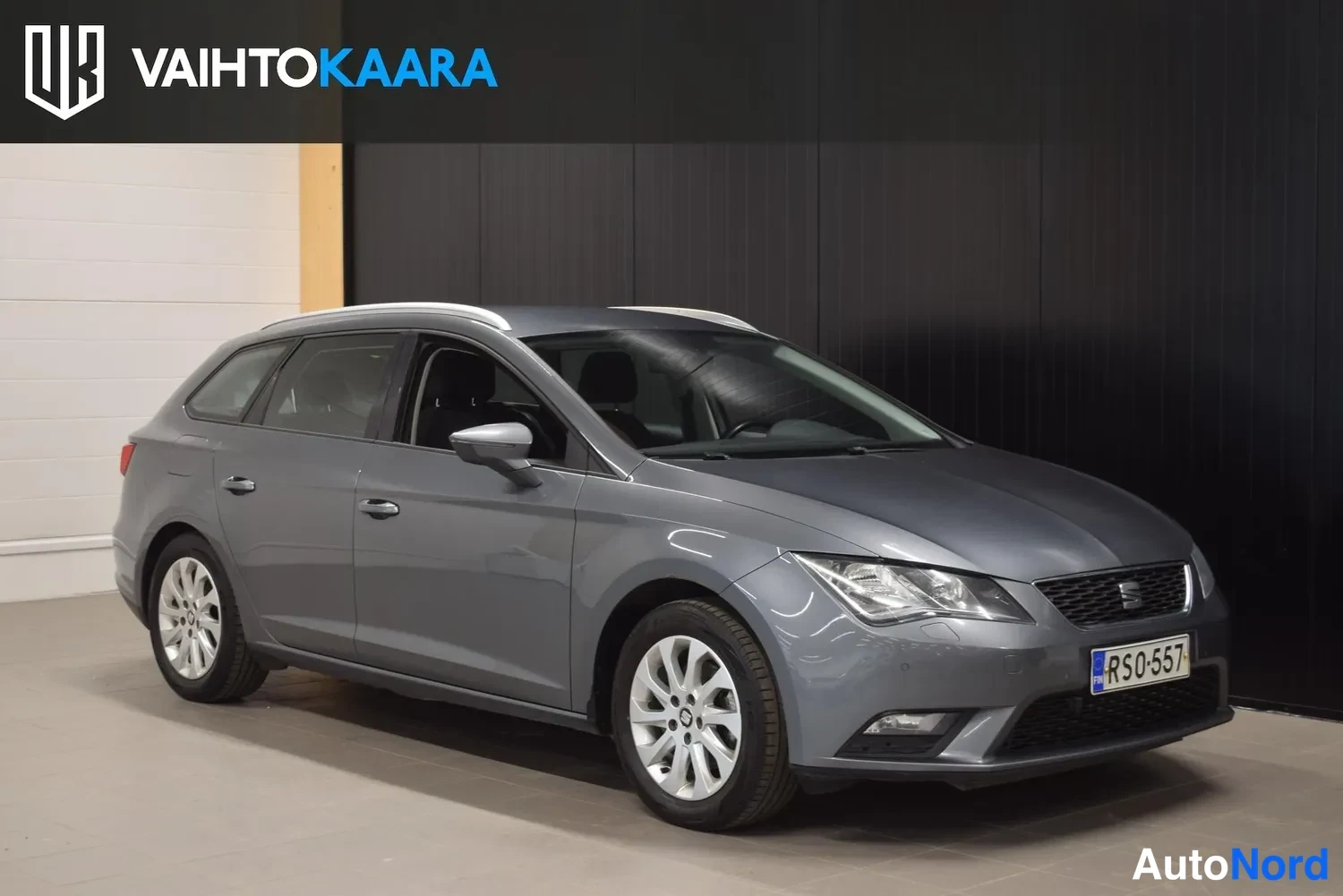 Harmaa Seat Leon ST 2016, ulkokuva 6 – Raisio