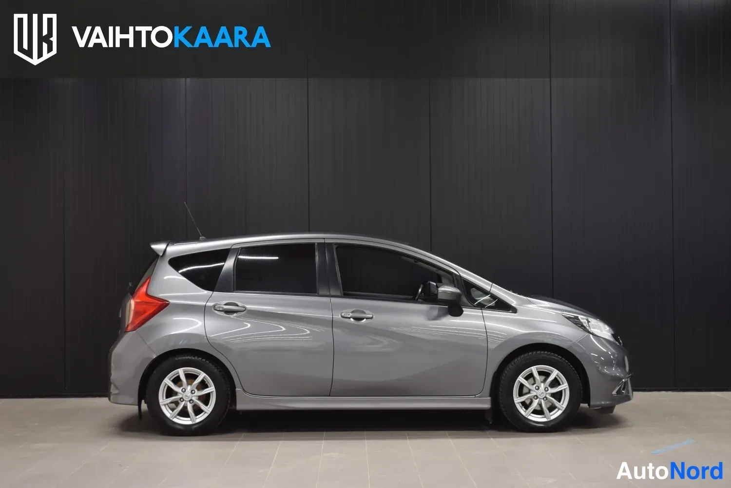 Harmaa Nissan Note 2015, ulkokuva 5 – Raisio