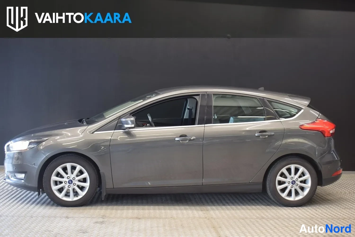 Harmaa Ford Focus 2016, ulkokuva 2 – Raisio