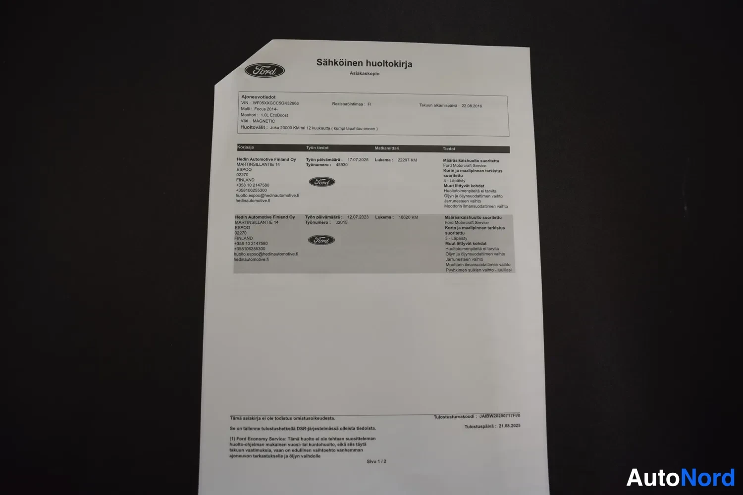 Harmaa Ford Focus 2016, ulkokuva 24 – Raisio