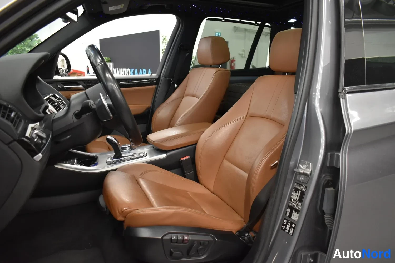 Harmaa BMW X3 xDrive30d 2016, ulkokuva 4 – Raisio