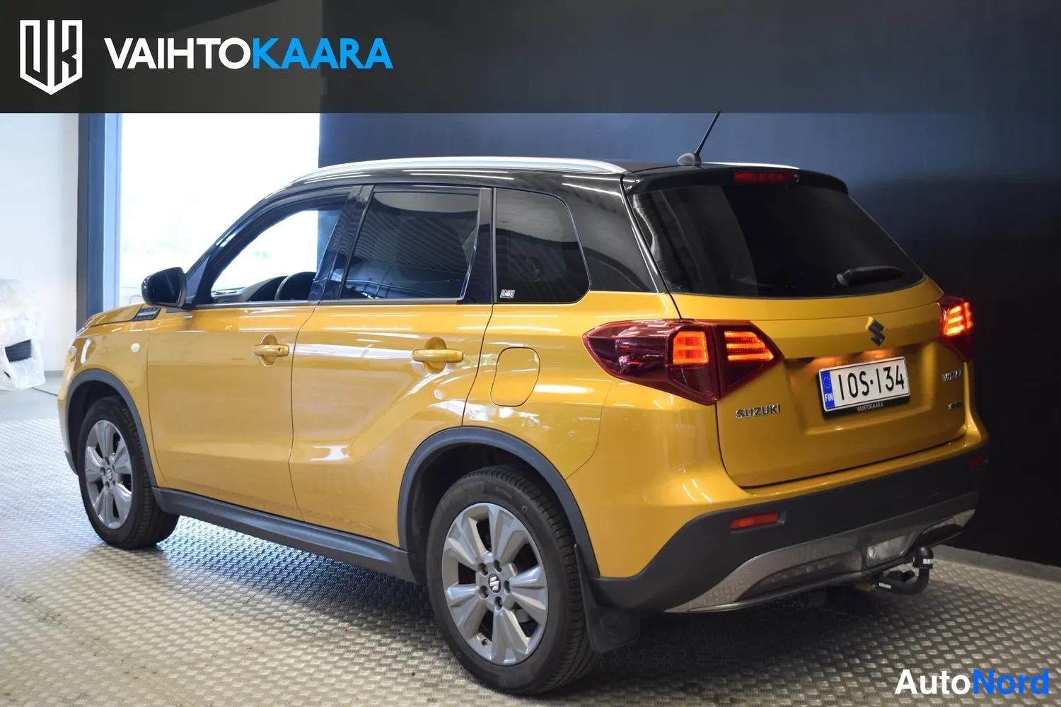 Keltainen Suzuki Vitara 2020, ulkokuva 3 – Raisio