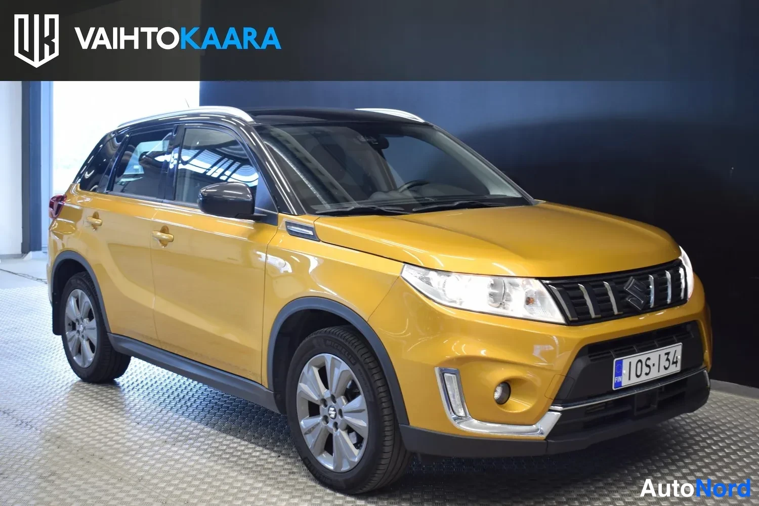Keltainen Suzuki Vitara 2020, ulkokuva 6 – Raisio