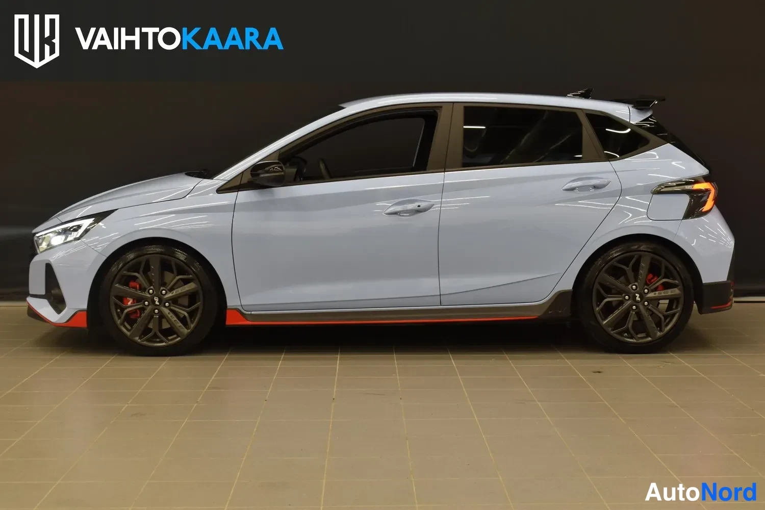 Sininen Hyundai i20N 2023, ulkokuva 2 – Raisio