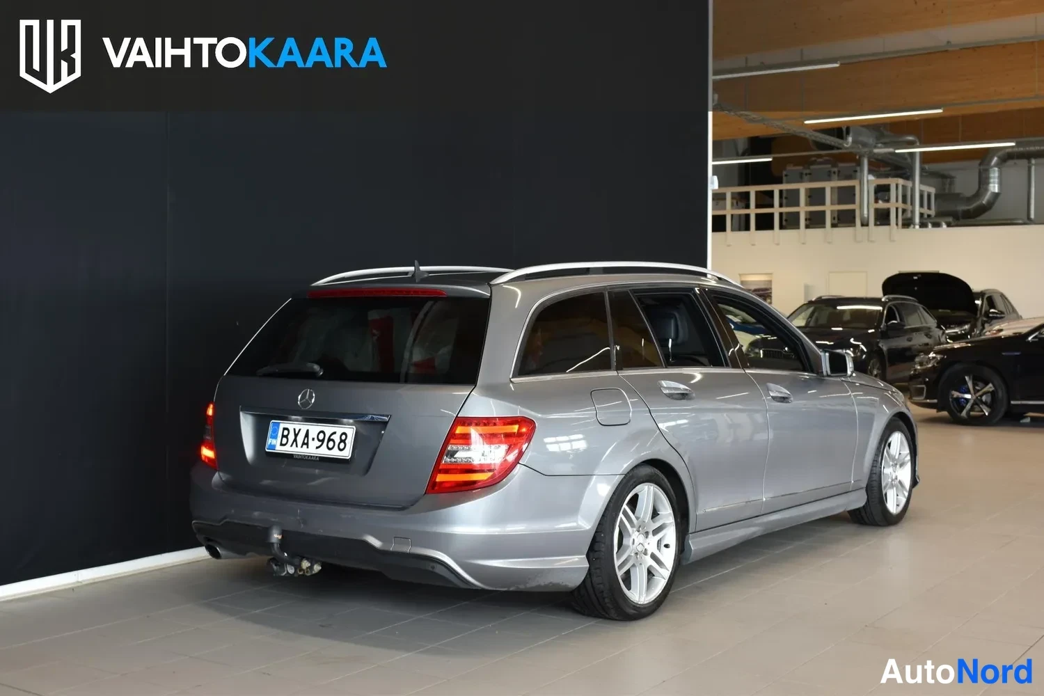 Harmaa Mercedes-Benz C 220 CDI 2013, ulkokuva 5 – Raisio