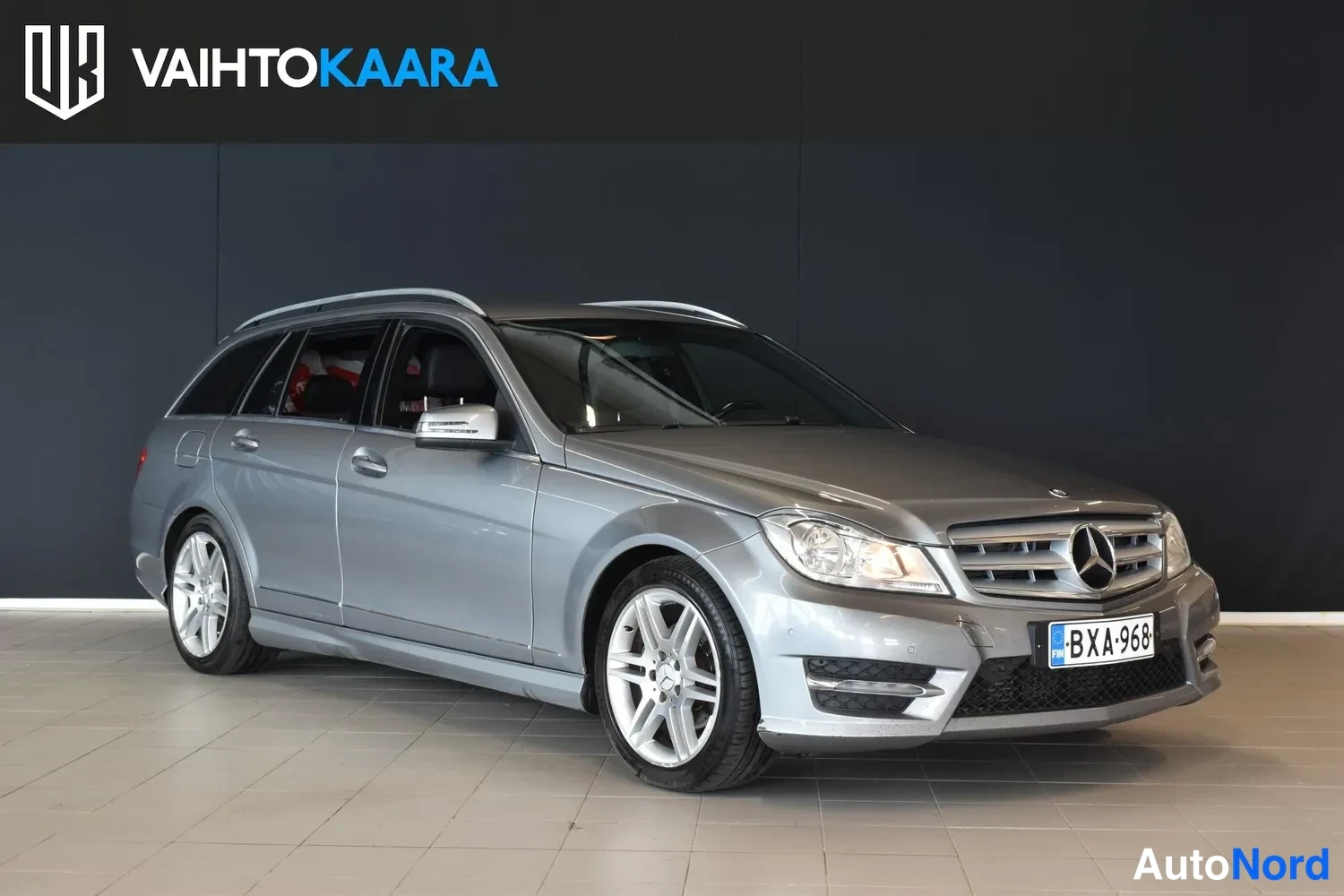 Harmaa Mercedes-Benz C 220 CDI 2013, ulkokuva 6 – Raisio