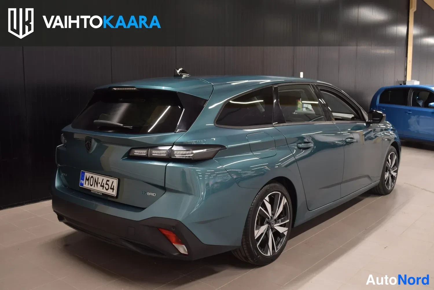 Sininen Peugeot 308 2023, ulkokuva 4 – Raisio