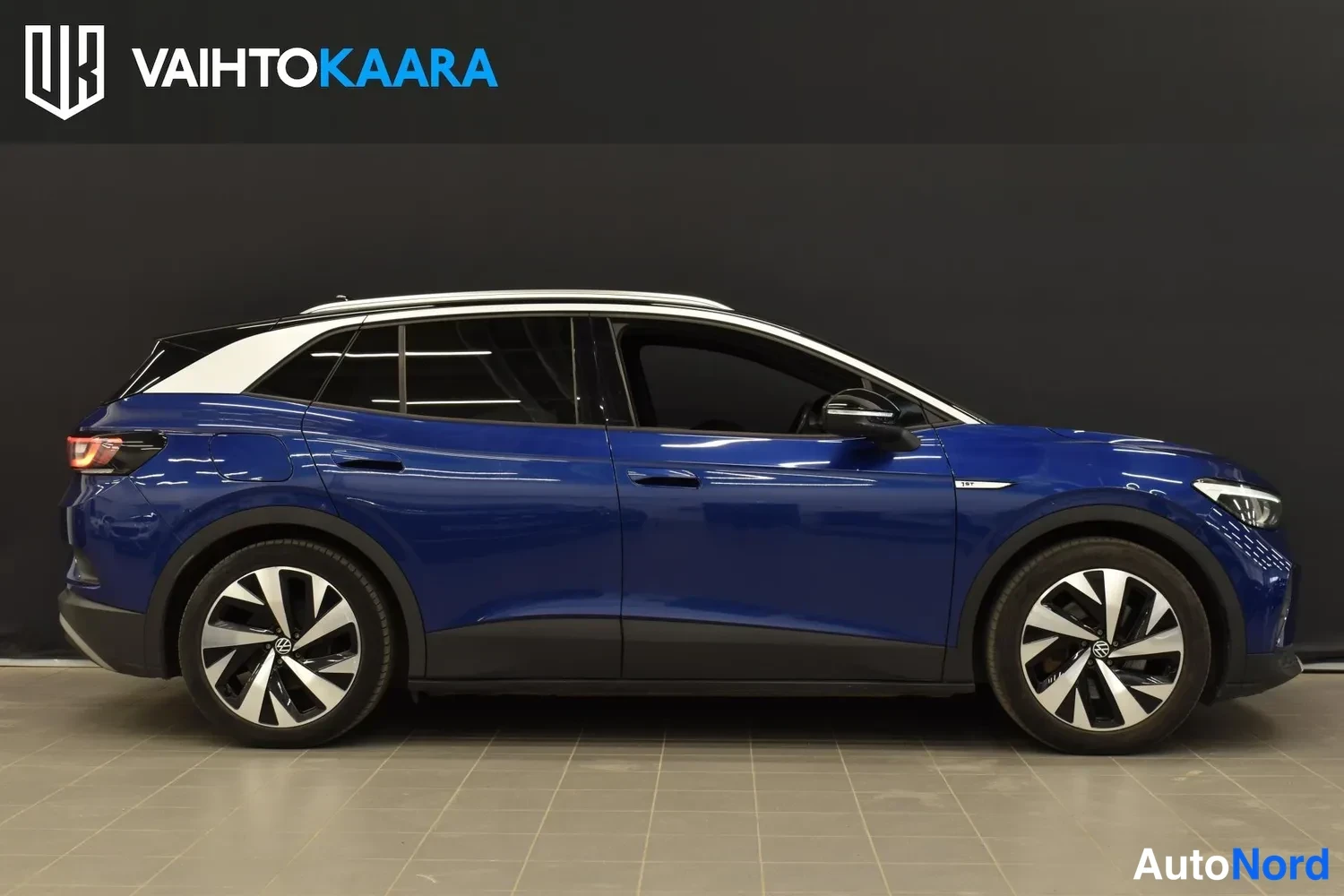 Sininen Volkswagen ID.4 2021, ulkokuva 5 – Raisio