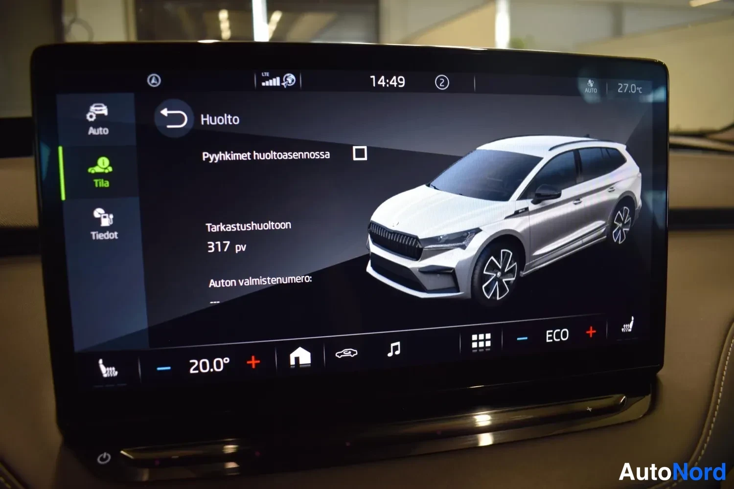 Musta Skoda Enyaq iV 2023, ulkokuva 17 – Raisio