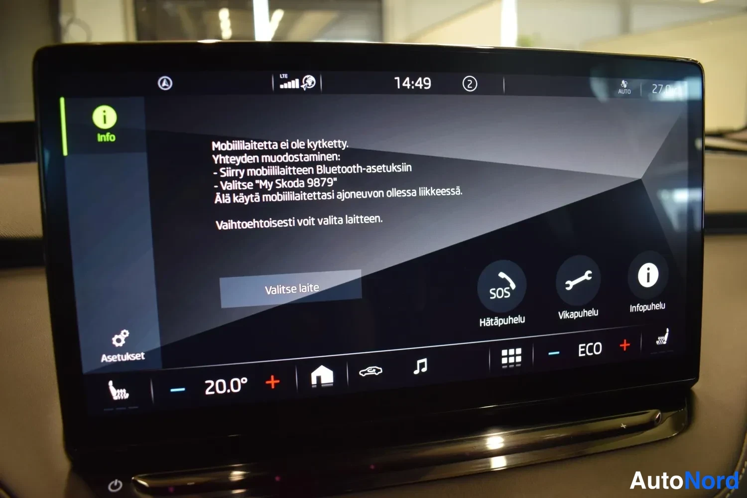 Musta Skoda Enyaq iV 2023, ulkokuva 18 – Raisio