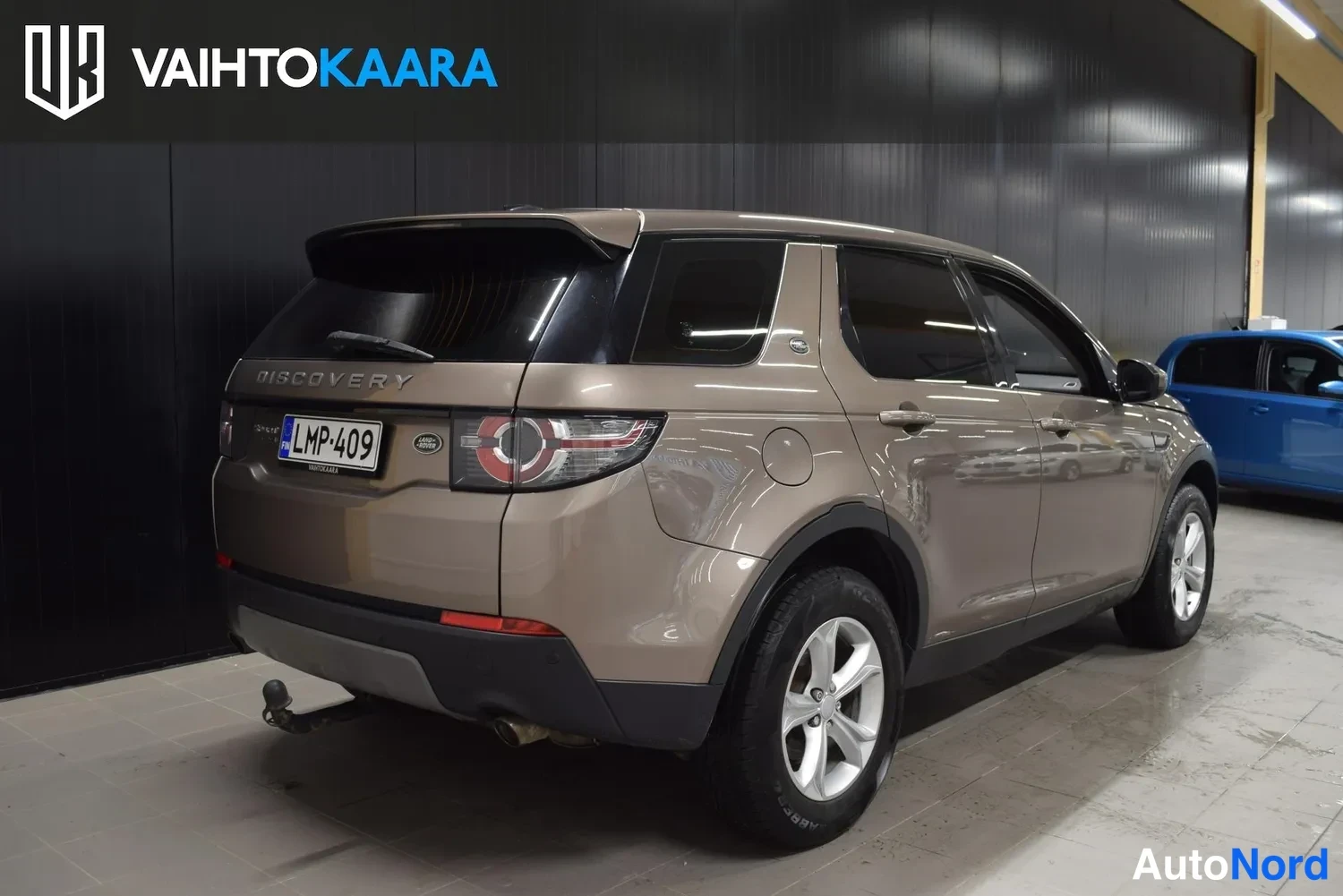 Harmaa Land Rover Discovery Sport 2015, ulkokuva 4 – Raisio