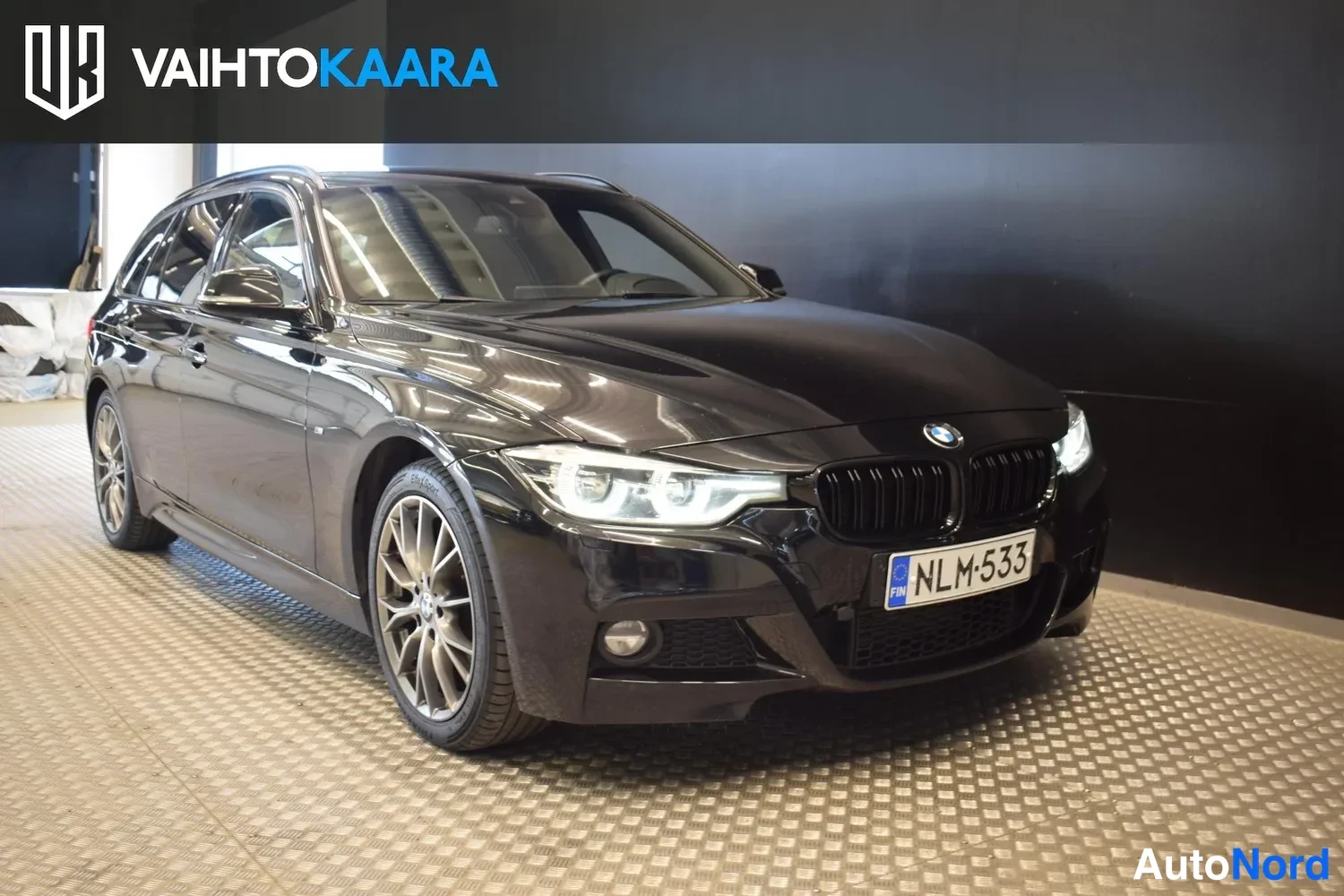 Musta BMW 320d xDrive 2019, ulkokuva 6 – Raisio