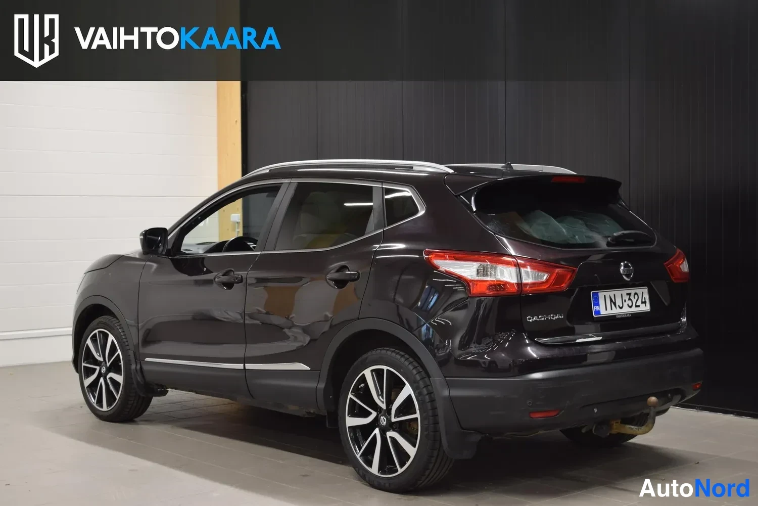 Violetti Nissan Qashqai 2014, ulkokuva 3 – Raisio