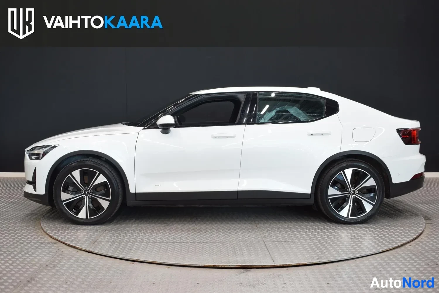 Valkoinen Polestar 2 2023, ulkokuva 2 – Raisio