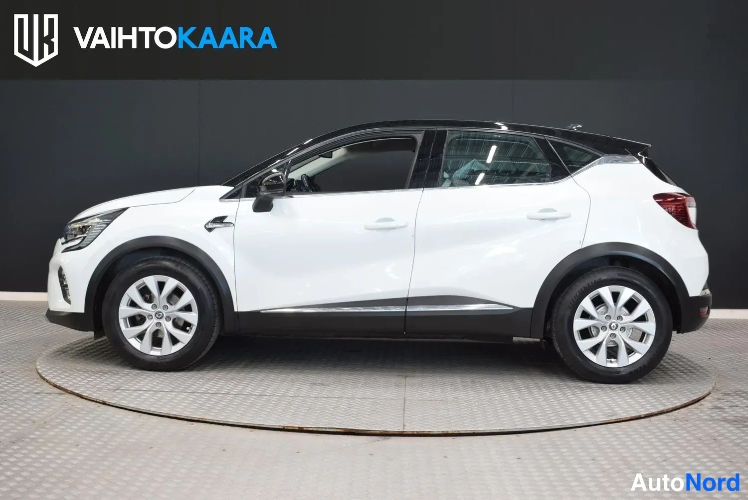 Valkoinen Renault Captur 2021, ulkokuva 2 – Raisio