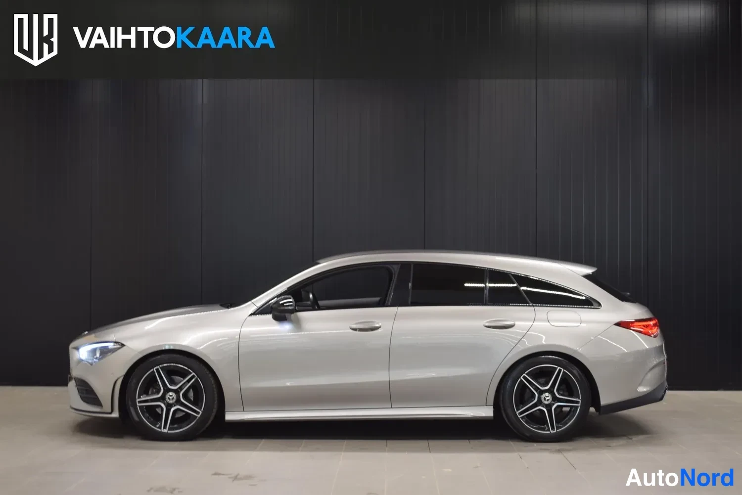 Harmaa Mercedes-Benz CLA 180 2020, ulkokuva 2 – Raisio