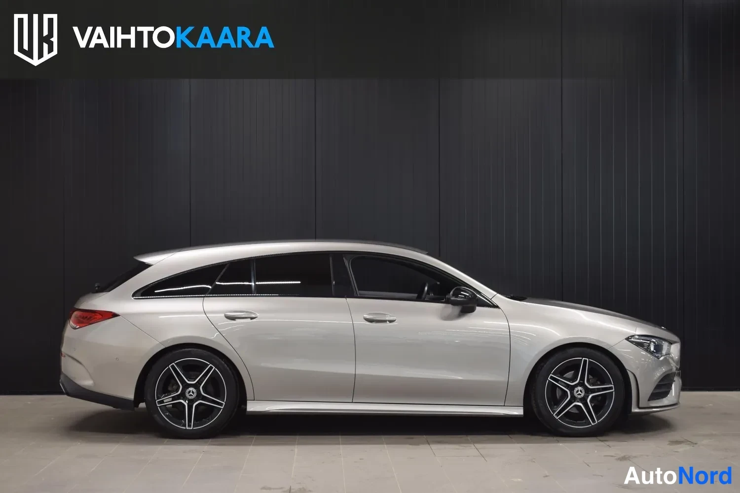 Harmaa Mercedes-Benz CLA 180 2020, ulkokuva 5 – Raisio