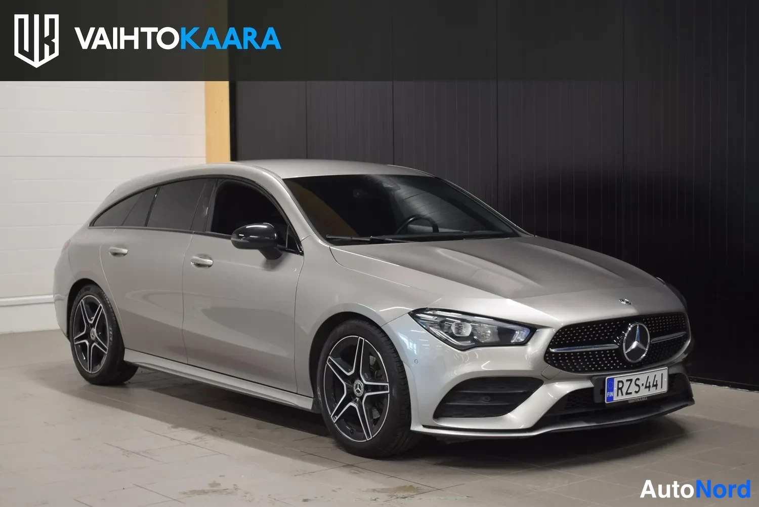 Harmaa Mercedes-Benz CLA 180 2020, ulkokuva 6 – Raisio