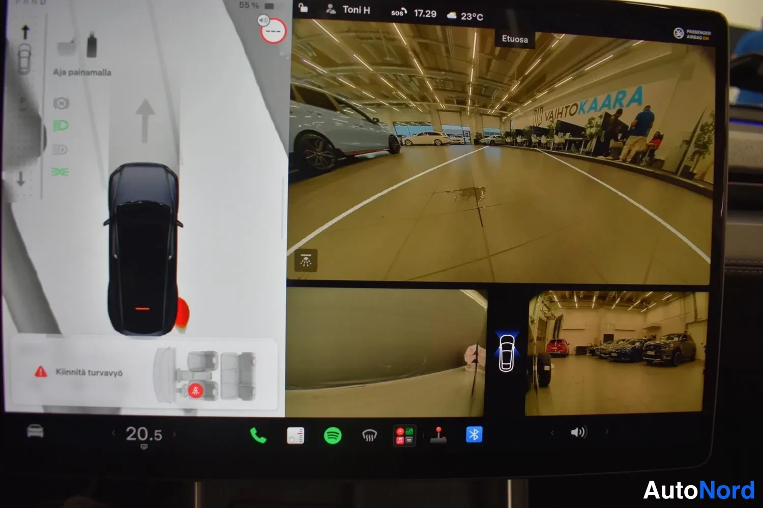 Harmaa Tesla Model Y 2025, ulkokuva 17 – Raisio