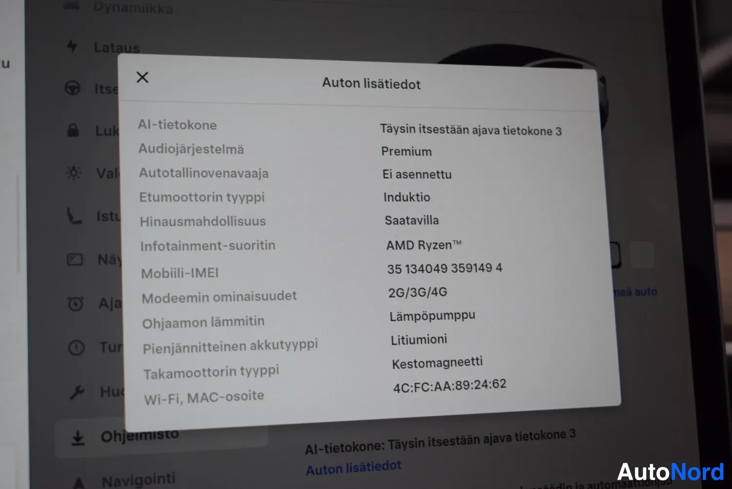 Valkoinen Tesla Model Y 2023, ulkokuva 19 – Raisio