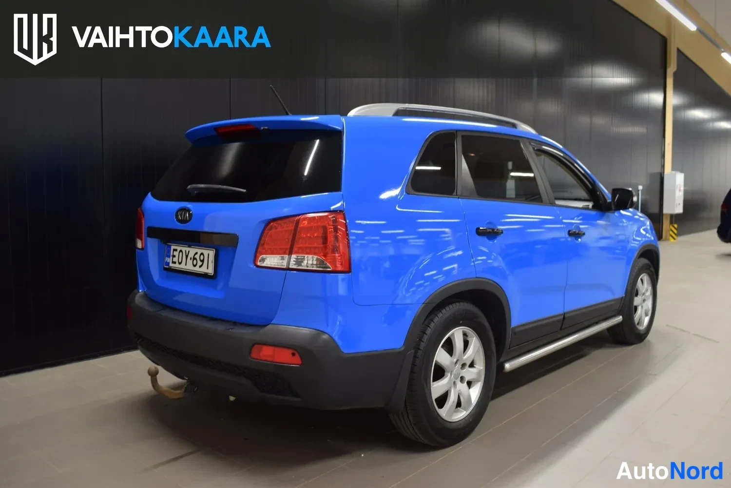 Sininen Kia Sorento 2011, ulkokuva 4 – Raisio
