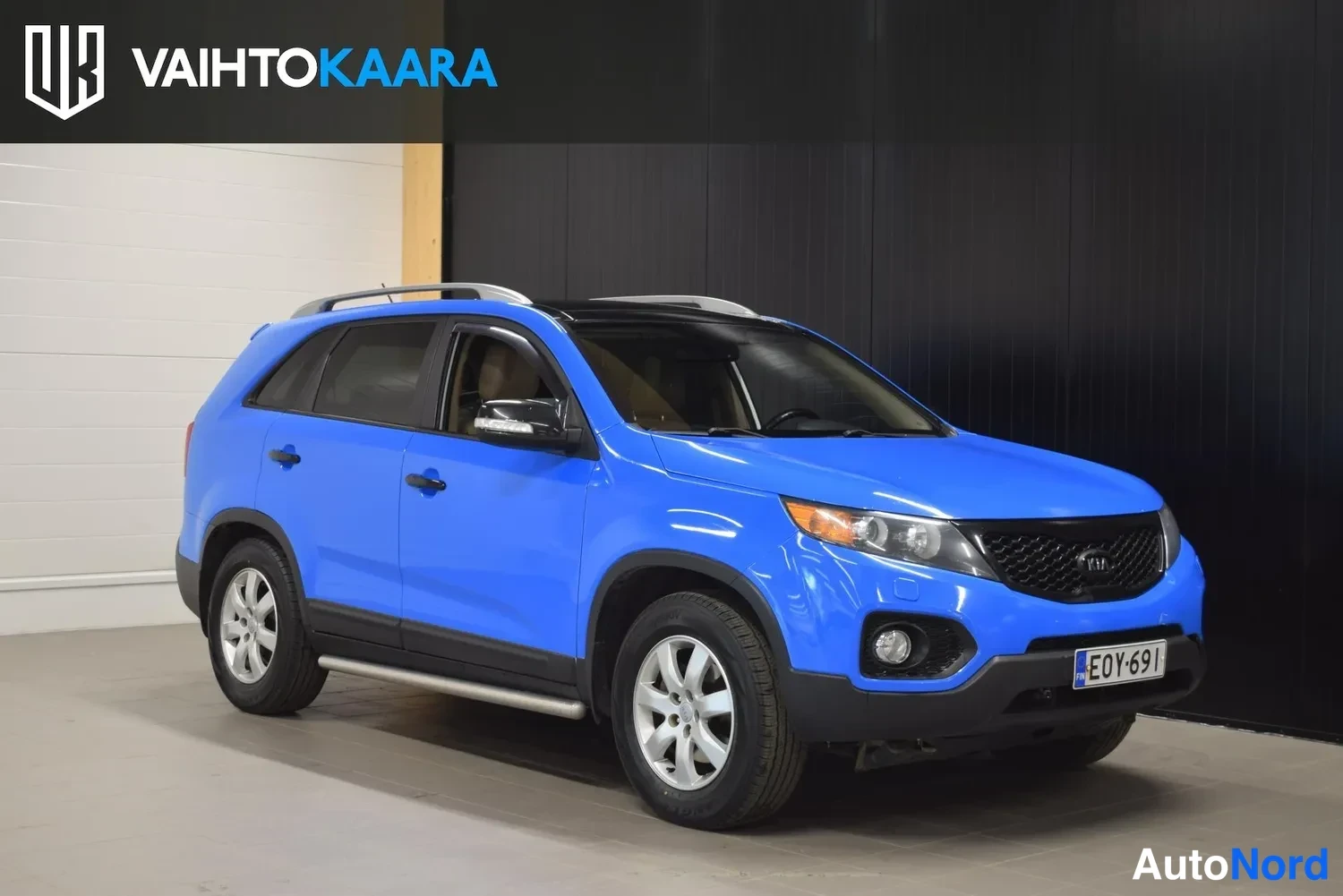 Sininen Kia Sorento 2011, ulkokuva 6 – Raisio