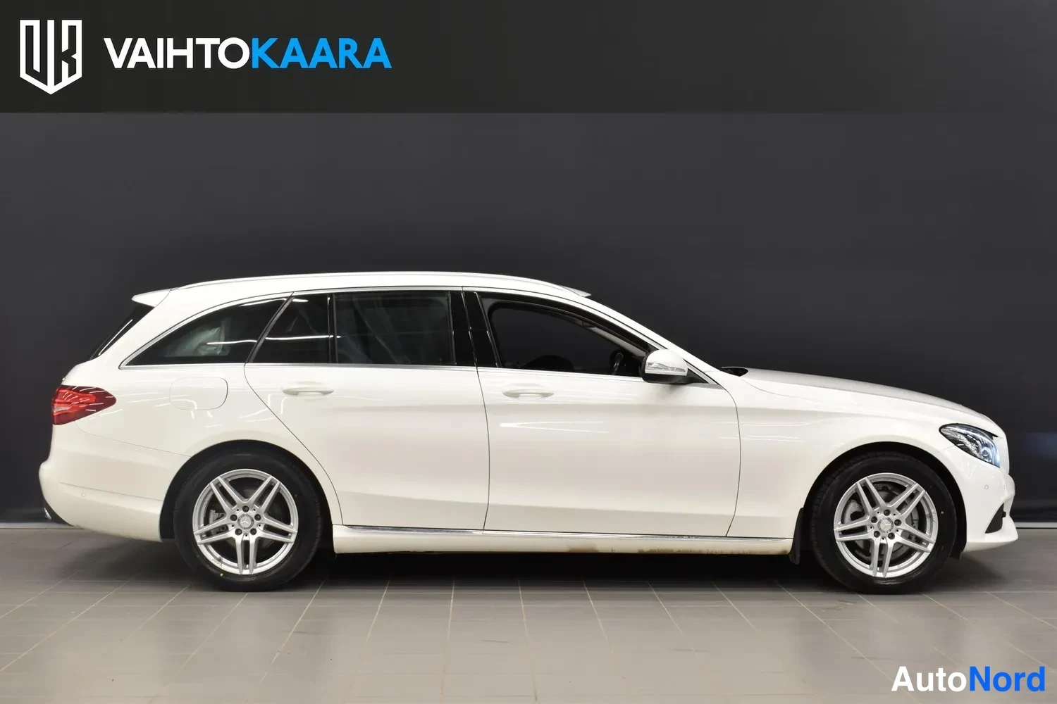 Valkoinen Mercedes-Benz C 180 BlueTEC 2015, ulkokuva 5 – Raisio