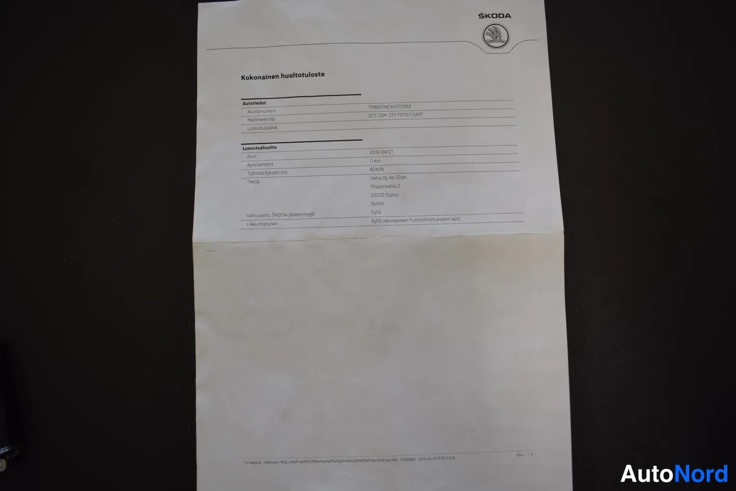 Valkoinen Skoda Octavia 2019, ulkokuva 24 – Raisio