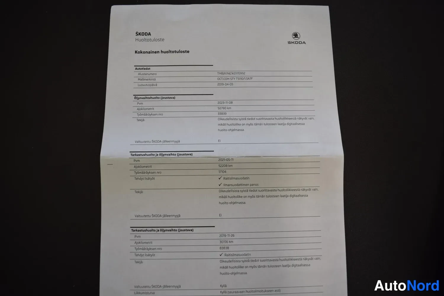 Valkoinen Skoda Octavia 2019, ulkokuva 25 – Raisio
