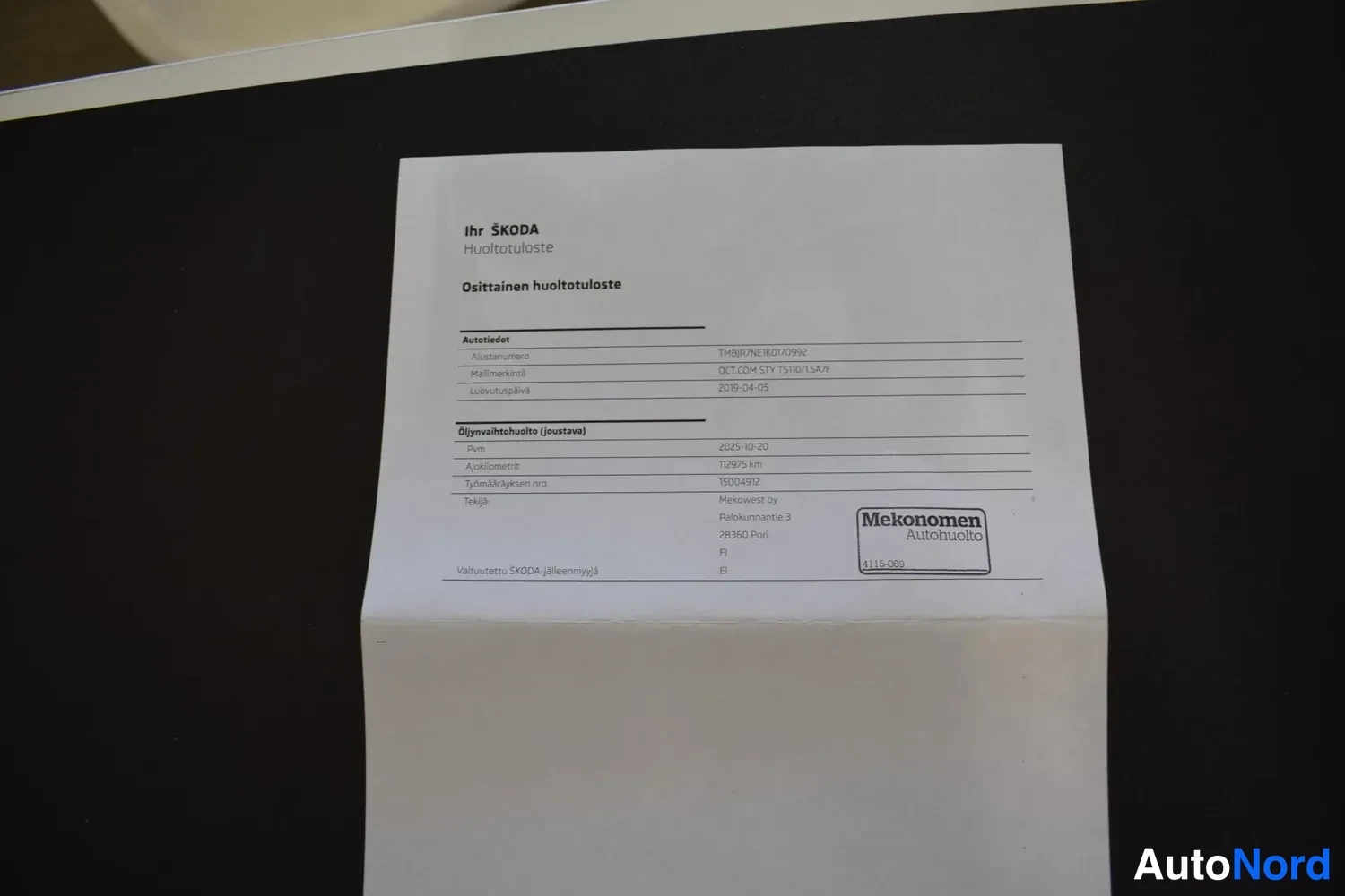 Valkoinen Skoda Octavia 2019, ulkokuva 26 – Raisio