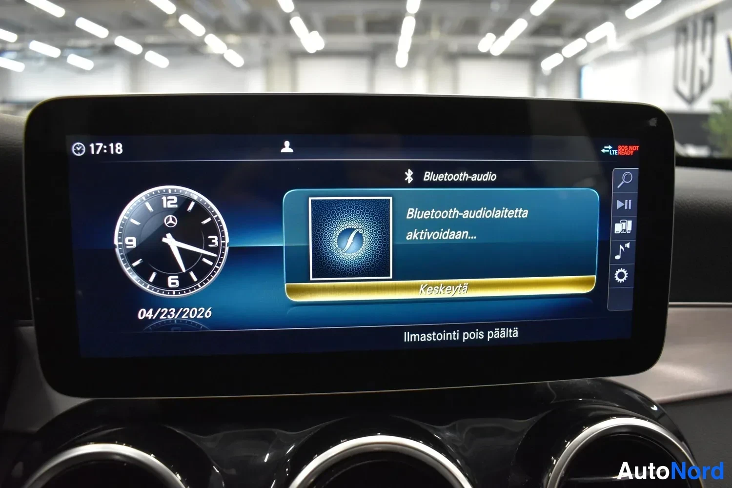 Musta Mercedes-Benz C 200 4MATIC 2019, ulkokuva 24 – Raisio
